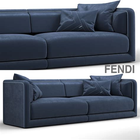 fendi sofa 3d model|Fendi casa furniture price list.